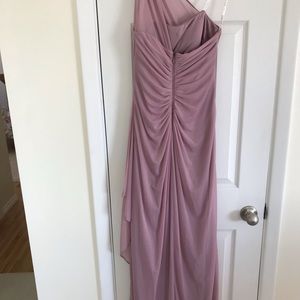 Woman’s long Bridesmaid dress